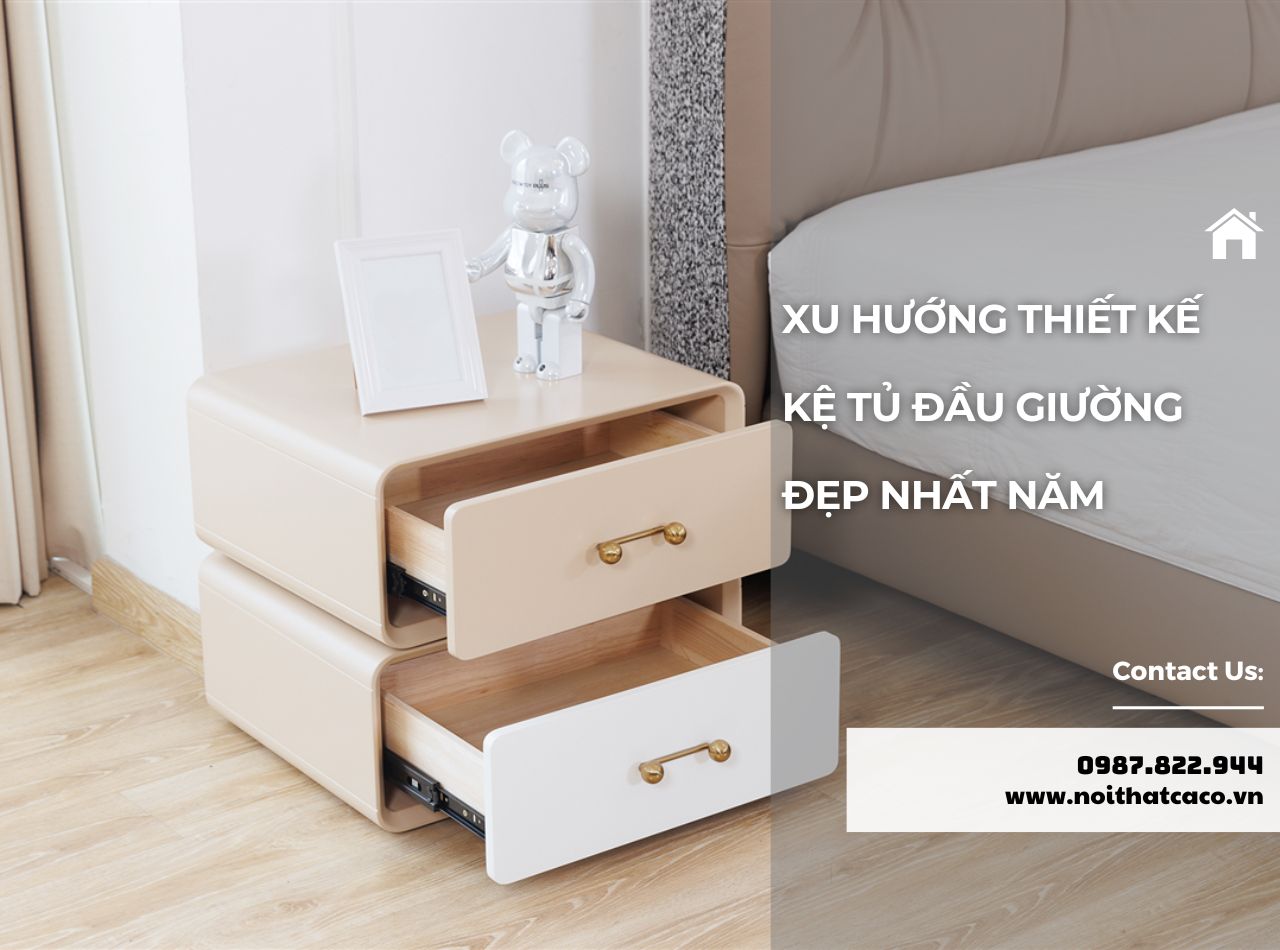 BST 50+ Mẫu Kệ Tủ Đầu Giường Đẹp Nhất Năm 2025
