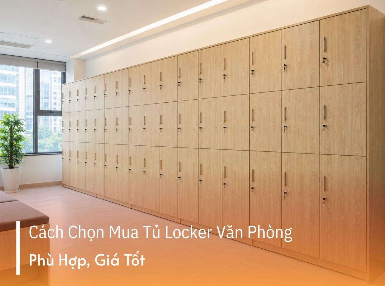Cách Chọn Mua Tủ Locker Văn Phòng Phù Hợp, Giá Tốt