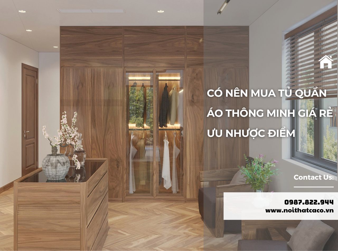 Có Nên Mua Tủ Quần Áo Thông Minh Giá Rẻ? Ưu Nhược Điểm