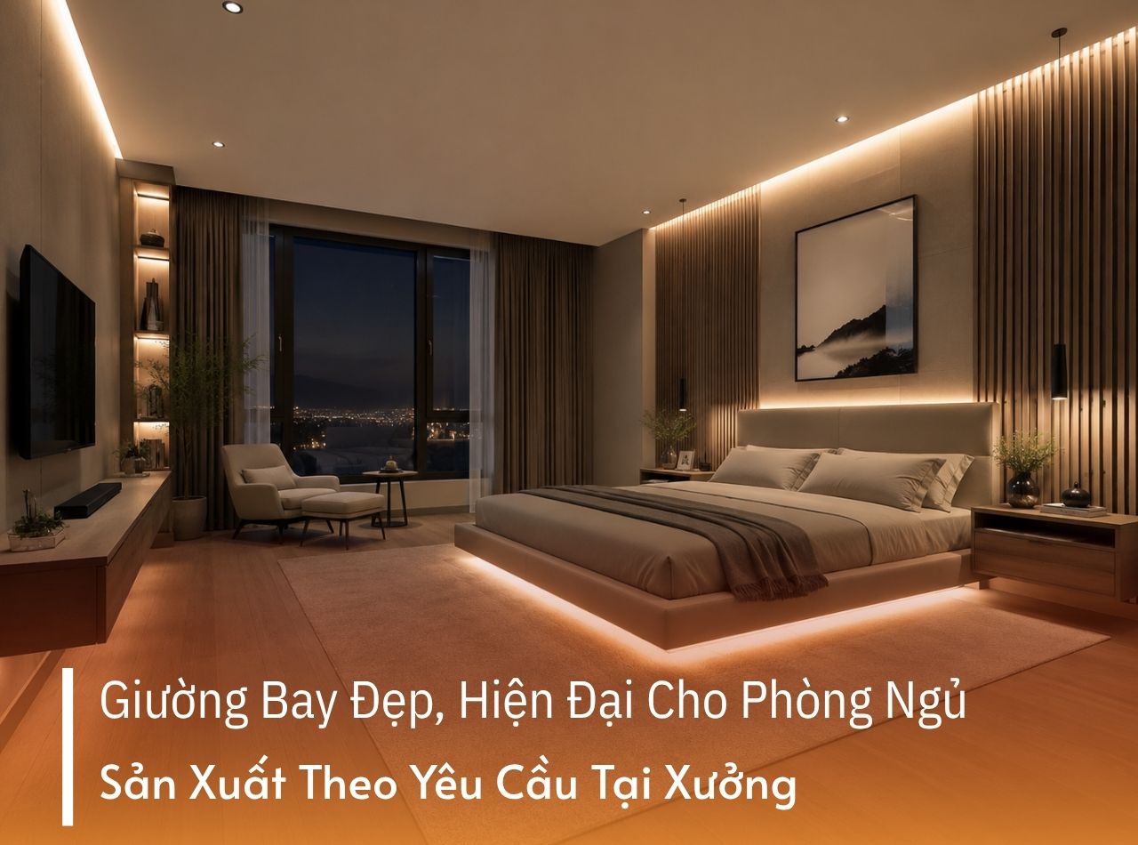 Giường Bay Đẹp, Hiện Đại Cho Phòng Ngủ Sang Trọng