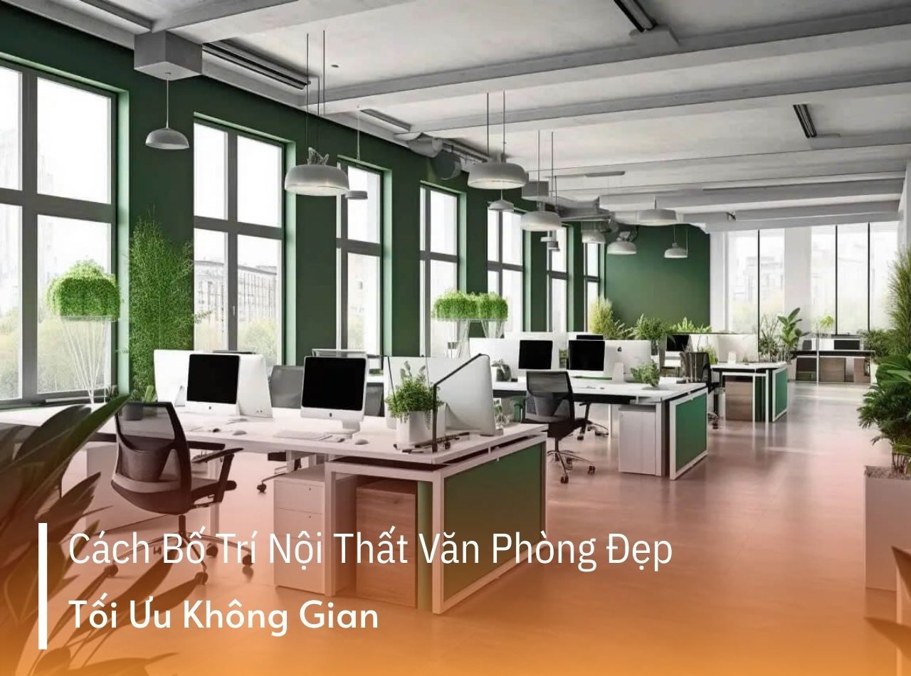 Gợi Ý Cách Bố Trí Nội Thất Văn Phòng Đẹp, Tối Ưu Không Gian