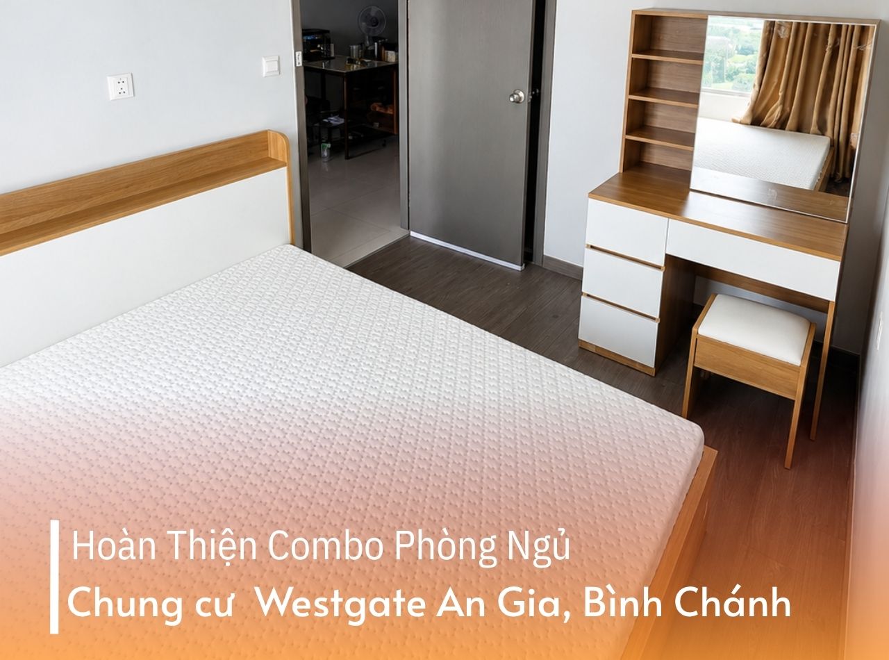 Hoàn Thiện Combo Phòng Ngủ Cho Khách Tại Chung Cư Westgate An Gia