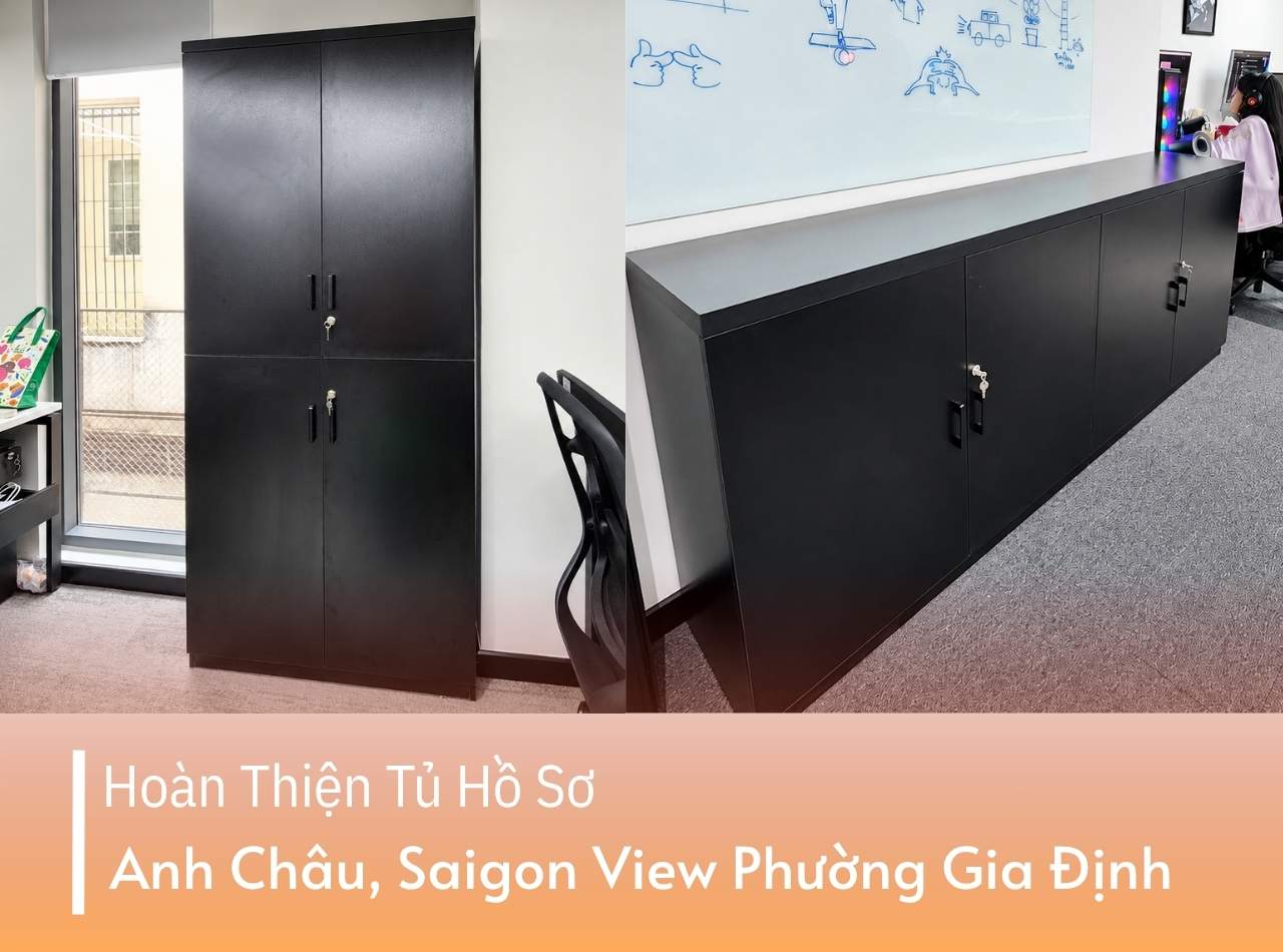 Hoàn Thiện Tủ Hồ Sơ Anh Châu Tại Saigon View Gia Định