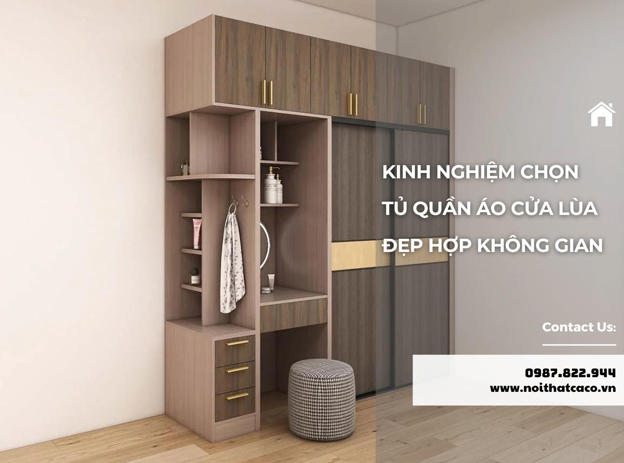 Hướng Dẫn Chọn Tủ Quần Áo Cửa Lùa Hợp Mọi Không Gian