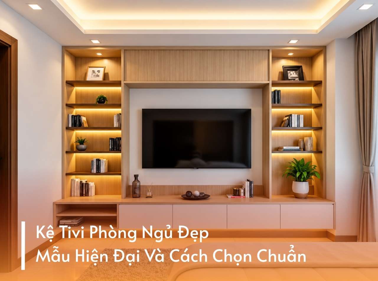 Kệ Tivi Phòng Ngủ Đẹp: Mẫu Hiện Đại Và Cách Chọn Chuẩn