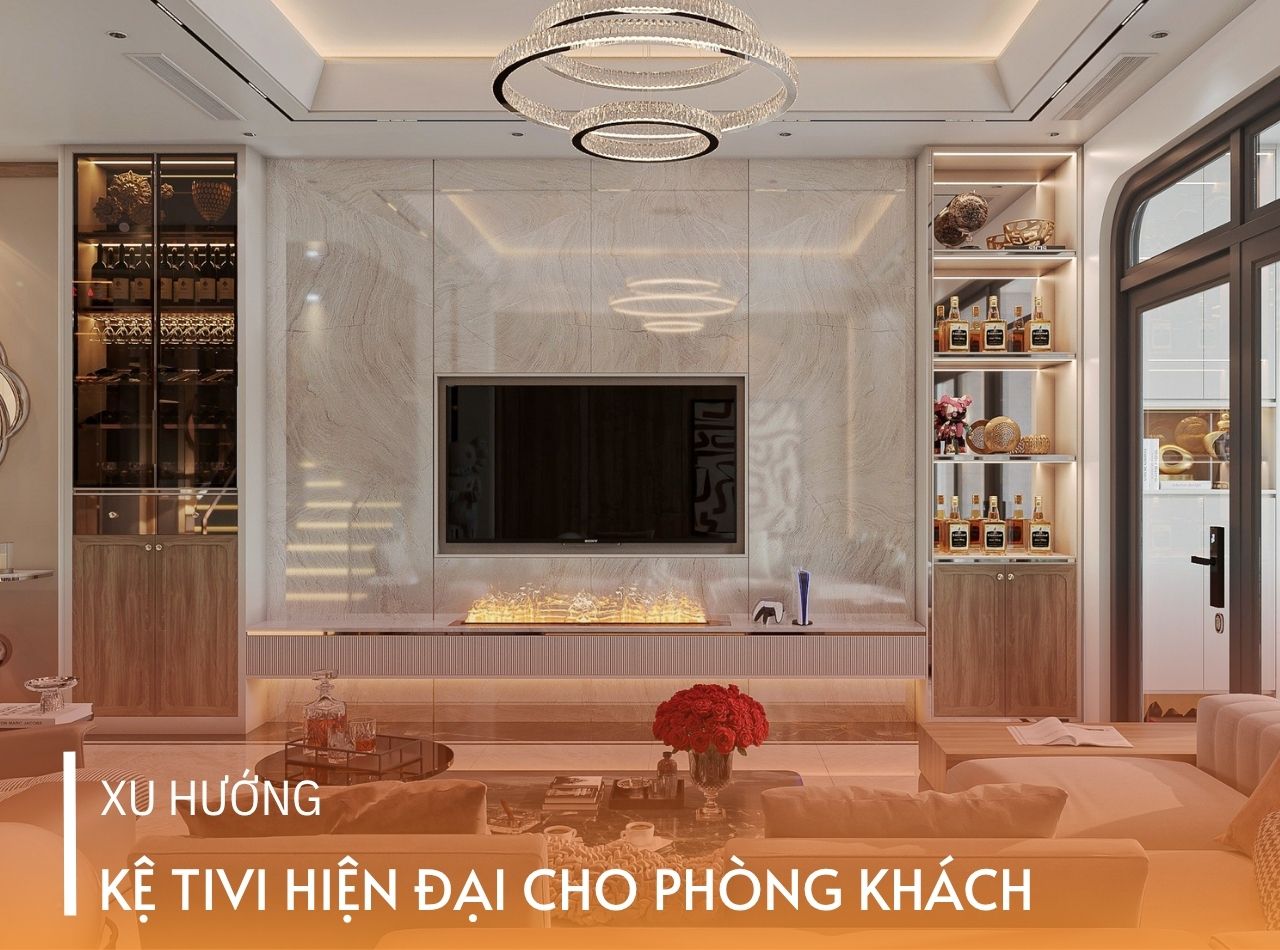 Khám Phá Xu Hướng Kệ Tivi Hiện Đại Tinh Tế năm 2025