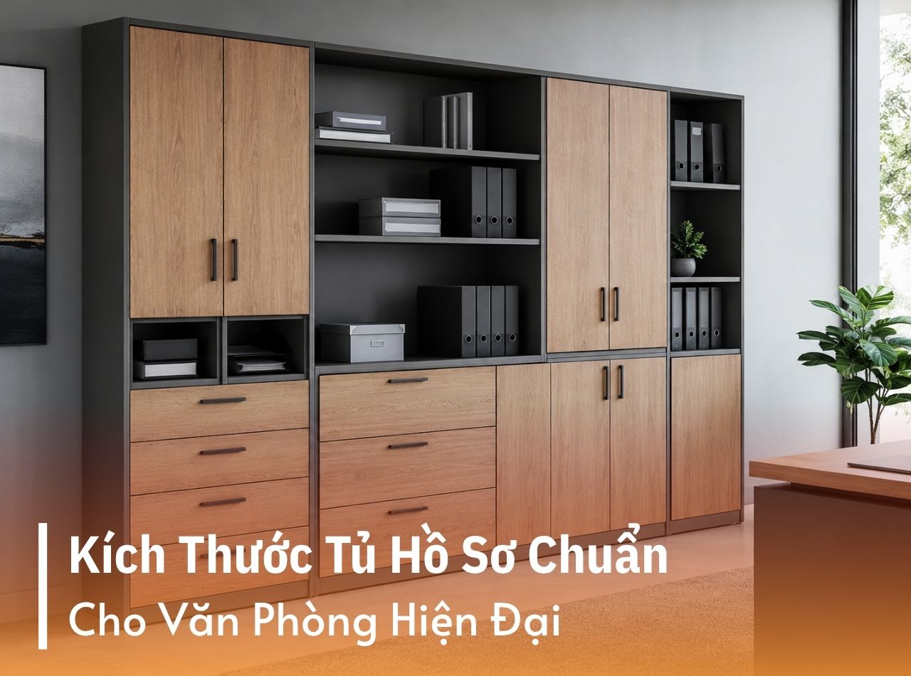 Kích Thước Tủ Hồ Sơ Chuẩn Cho Văn Phòng Hiện Đại