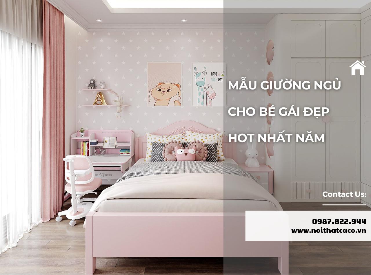 TOP 20+ Mẫu Giường Ngủ Cho Bé Gái Đẹp Đang Hot Nhất Năm 2025