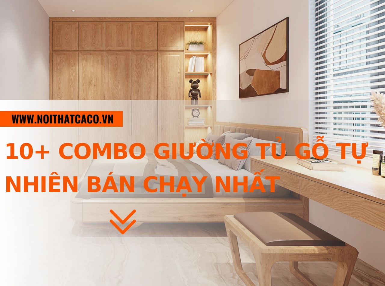 TOP combo phòng ngủ gỗ sồi đẹp, hiện đại HOT nhất năm 2024