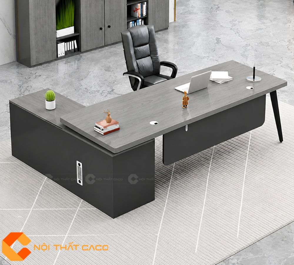Bàn Làm Việc Giám Đốc Gỗ Công Nghiệp BGD023