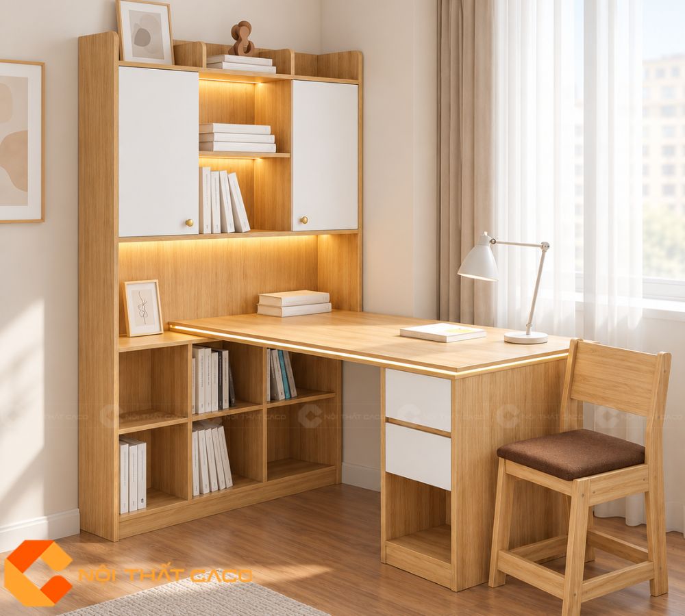 Bàn Học Trẻ Em Gỗ Công Nghiệp BHTE057