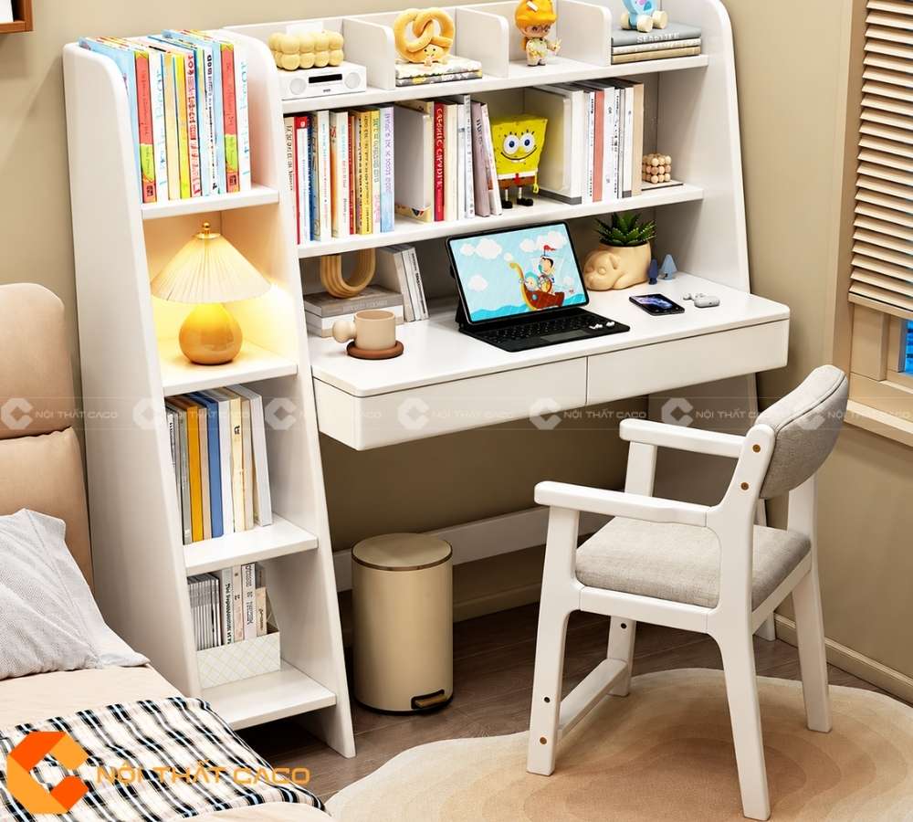 Bàn Học Trẻ Em Gỗ Tự Nhiên BHTE045