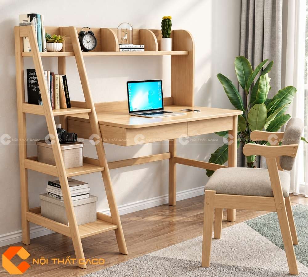 Bàn Học Trẻ Em Gỗ Tự Nhiên BHTE048