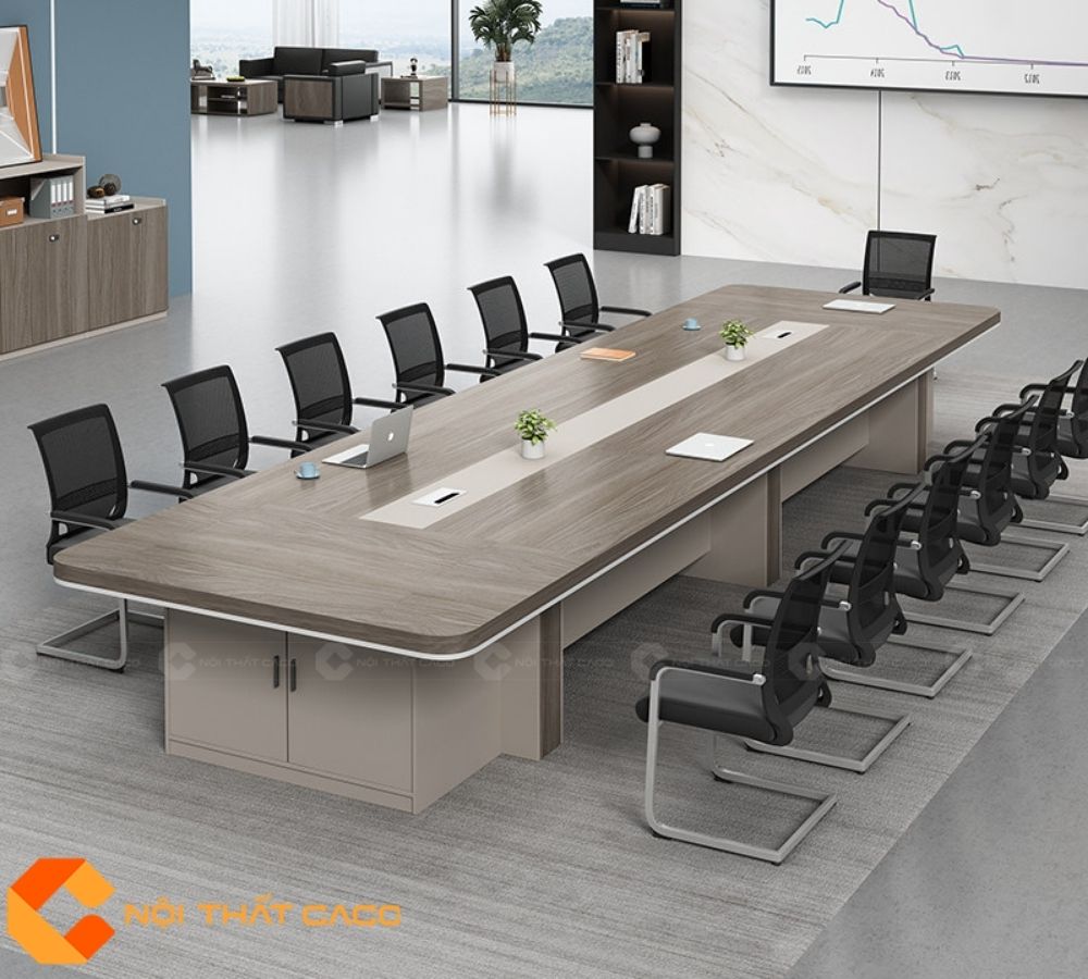 Bàn Họp Gỗ Công Nghiệp BH013