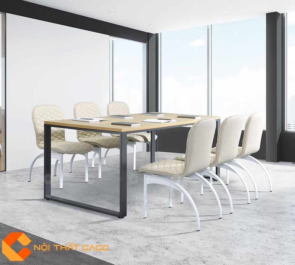 Bàn Họp Gỗ Công Nghiệp BH07