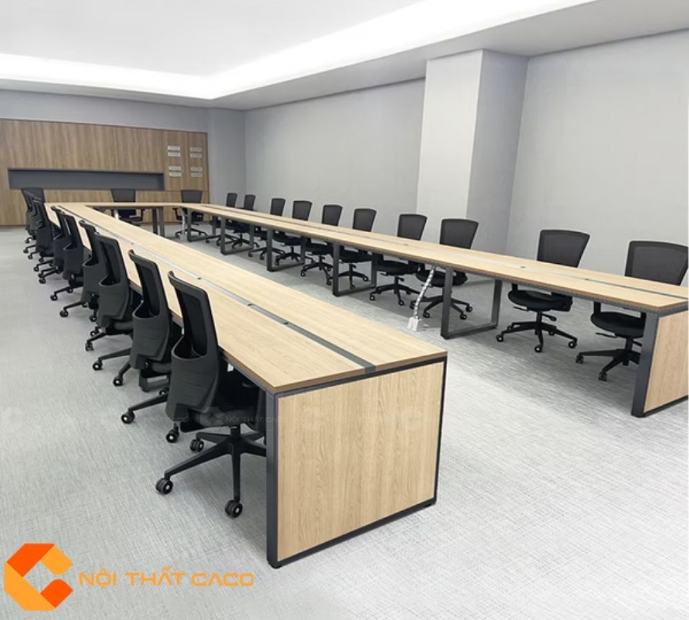 Bàn Họp Gỗ Công Nghiệp BH08