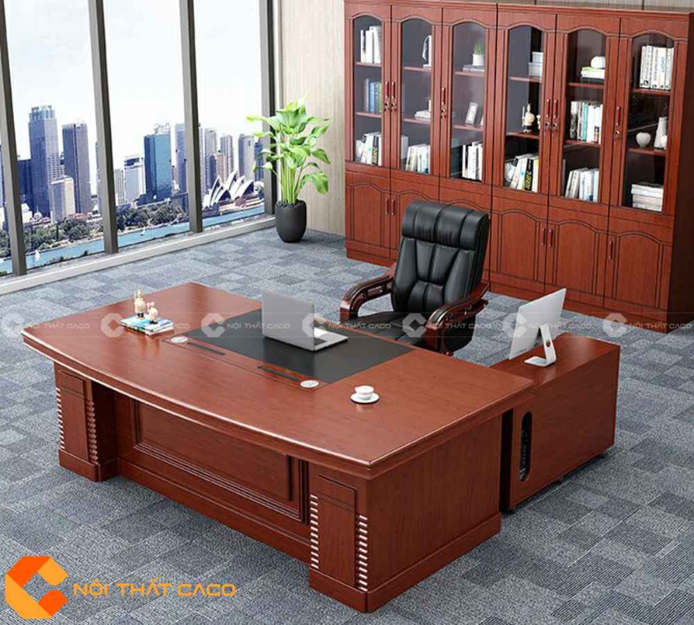 Bàn Làm Việc Giám Đốc Gỗ Tự Nhiên BGD052