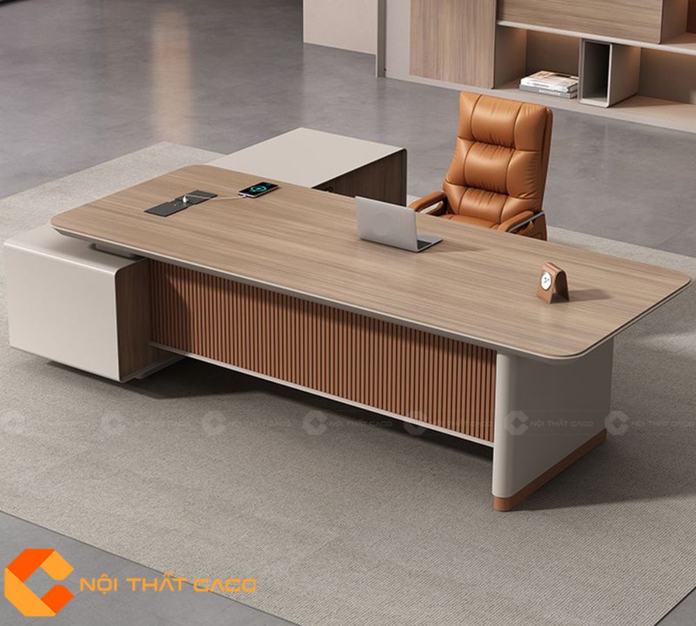 Bàn Làm Việc Giám Đốc Gỗ Tự Nhiên BGD053