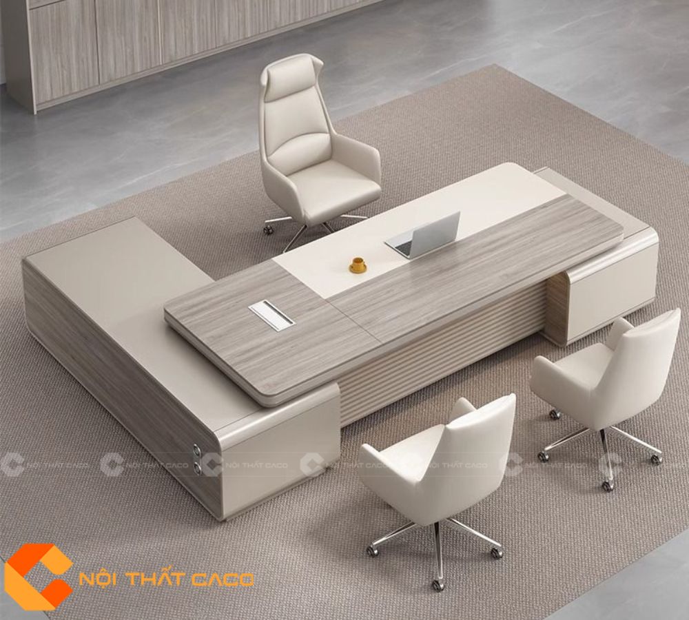 Bàn Làm Việc Giám Đốc Gỗ Tự Nhiên BGD055
