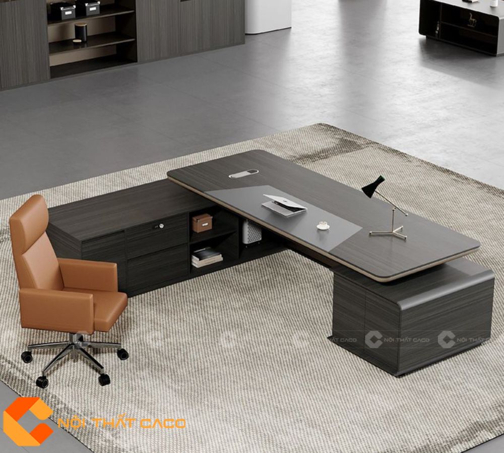 Bàn Làm Việc Giám Đốc Gỗ Tự Nhiên BGD057