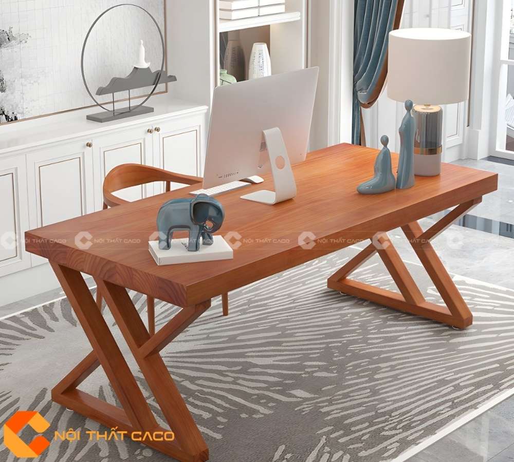 Bàn Làm Việc Giám Đốc Gỗ Tự Nhiên BGD058