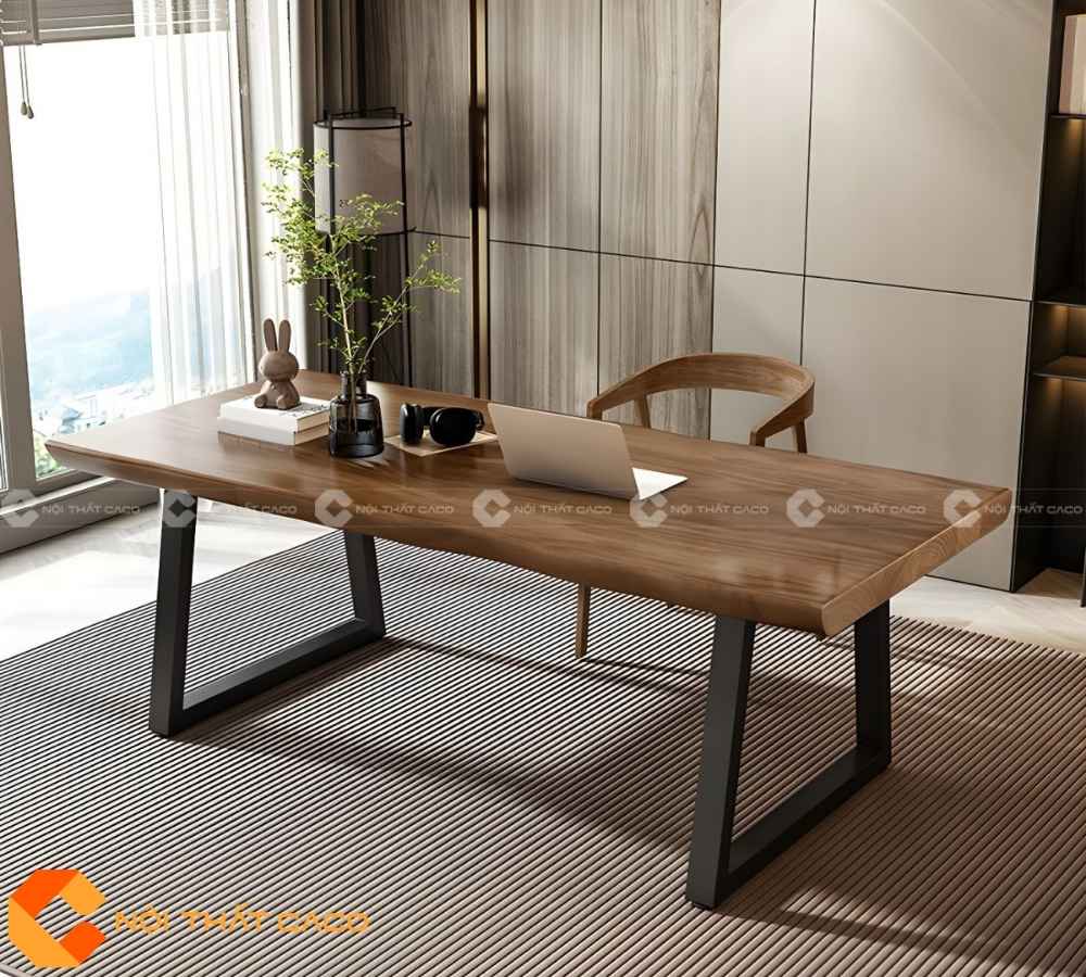 Bàn Làm Việc Giám Đốc Gỗ Tự Nhiên BGD060