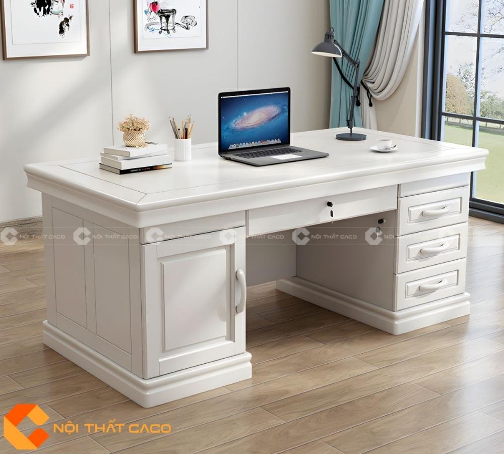 Bàn Làm Việc Giám Đốc Gỗ Tự Nhiên BGD061