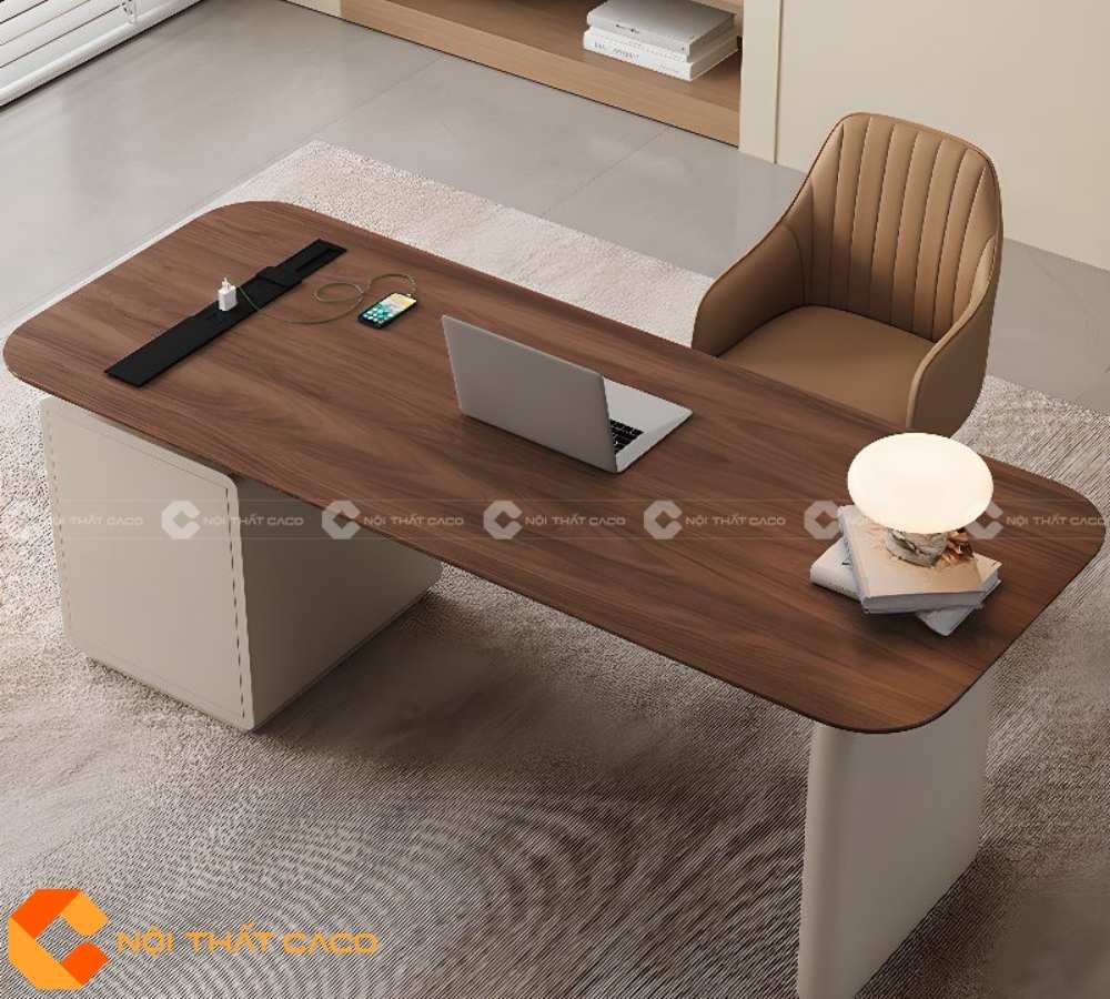 Bàn Làm Việc Giám Đốc Gỗ Tự Nhiên BGD068