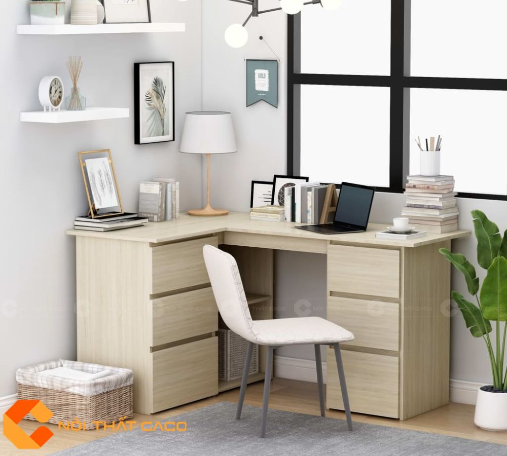 Bàn Làm Việc Gỗ Công Nghiệp BLV037