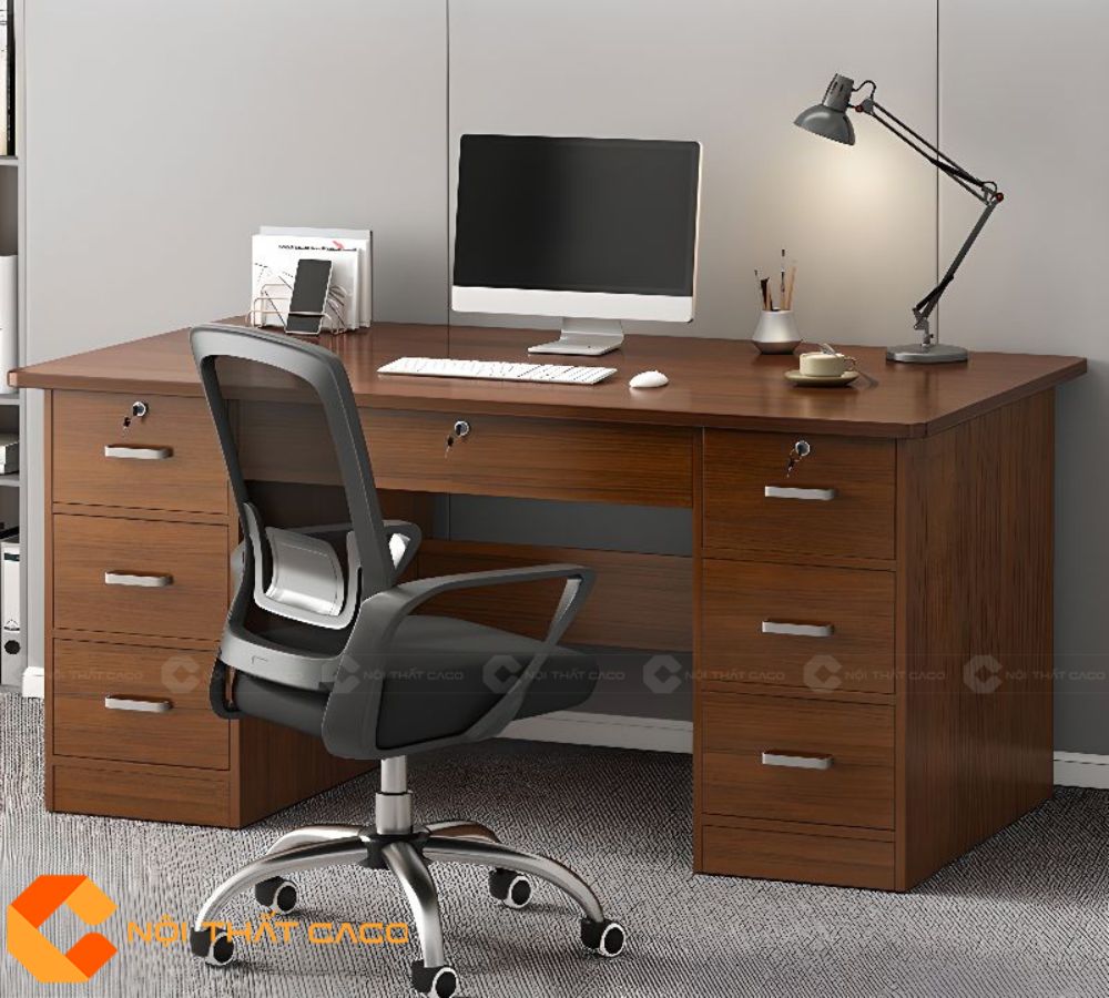 Bàn Làm Việc Gỗ Công Nghiệp BLV040