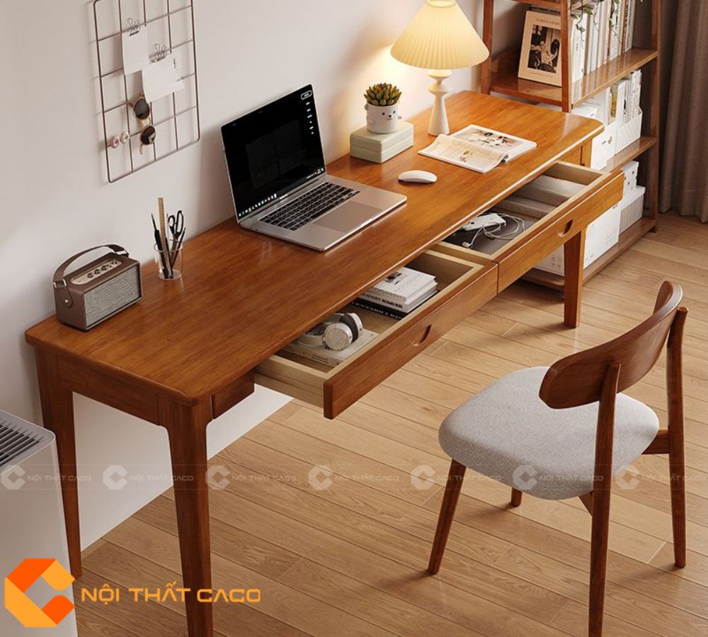 Bàn Làm Việc Gỗ Tự Nhiên BLV023