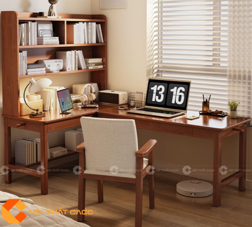 Bàn Làm Việc Gỗ Tự Nhiên BLV027