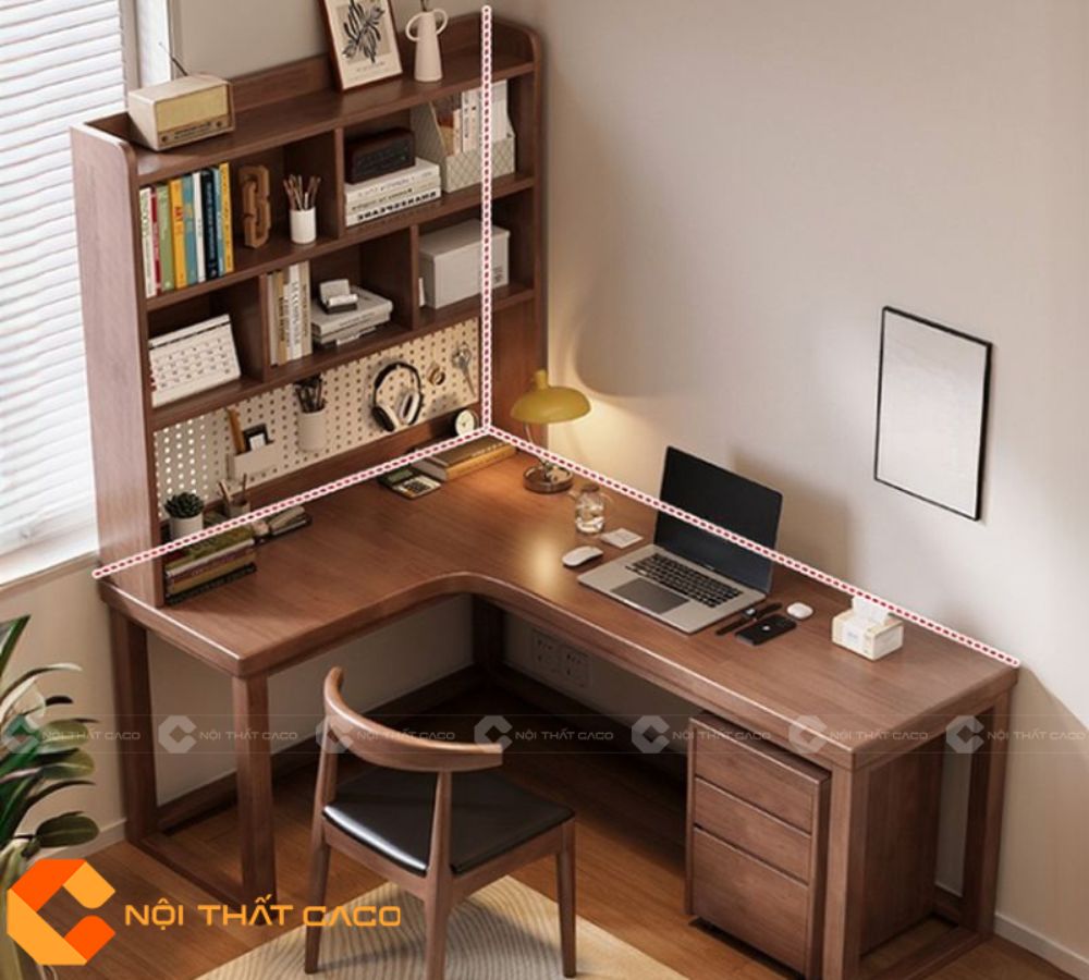 Bàn Làm Việc Gỗ Tự Nhiên BLV033