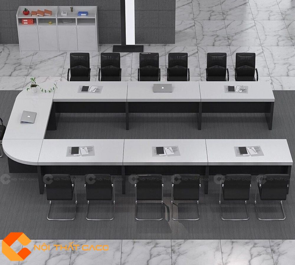 Bàn Phòng Họp Gỗ Công Nghiệp BH030