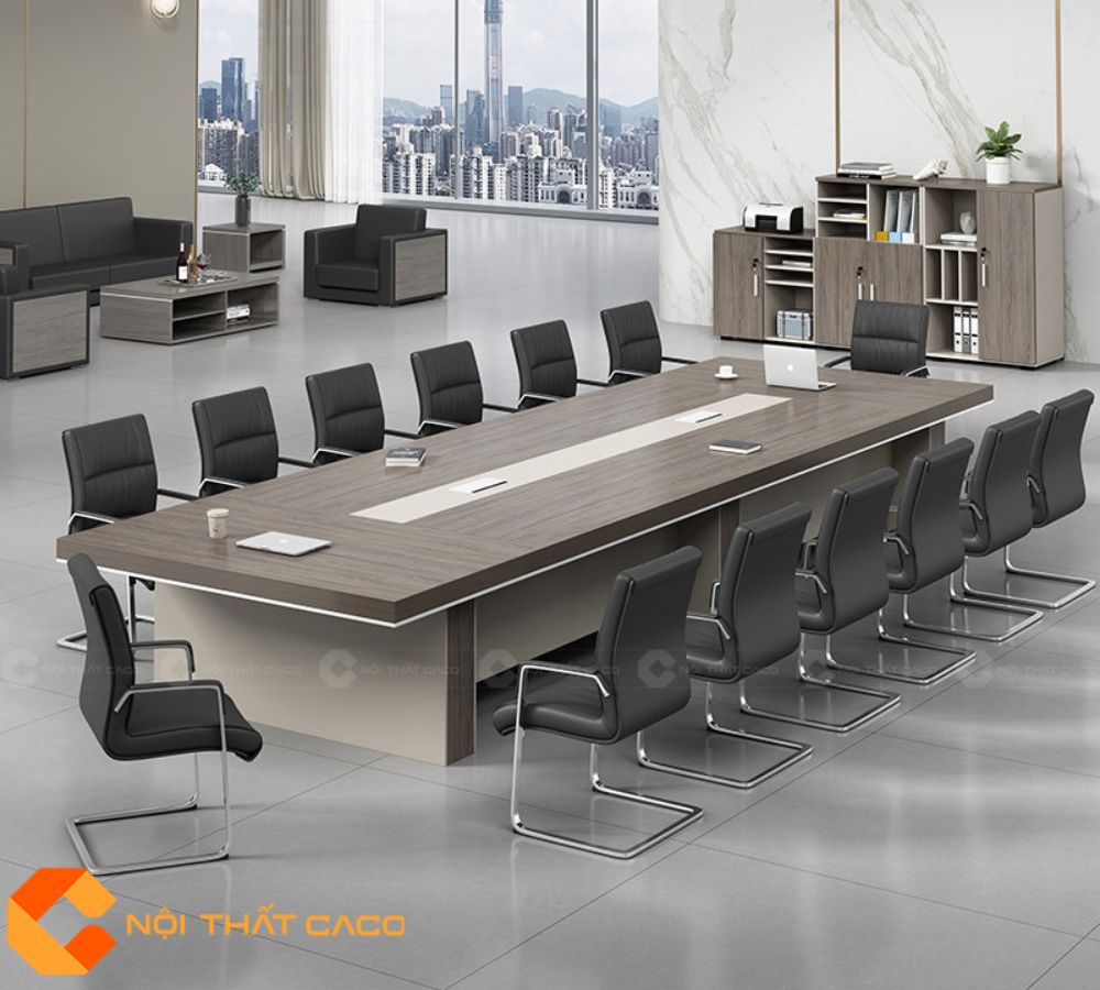 Bàn Phòng Họp Gỗ Công Nghiệp BH031