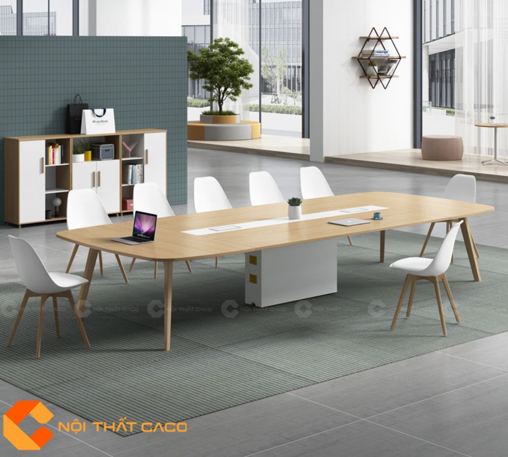 Bàn Phòng Họp Gỗ Công Nghiệp BH034