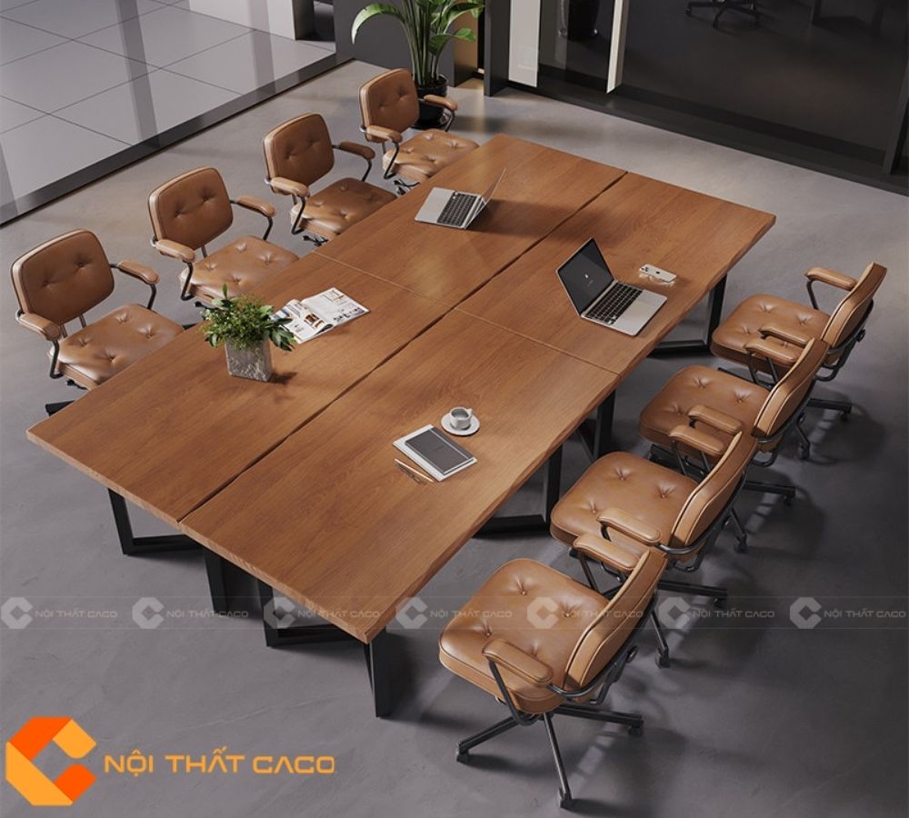 Bàn Phòng Họp Gỗ Tự Nhiên BH021