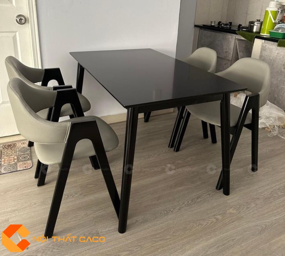 Bộ Bàn Ăn Gỗ Tự Nhiên BA063