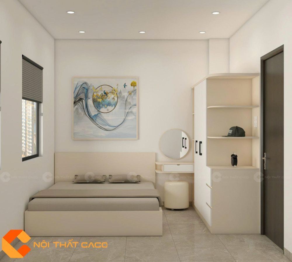 Combo Phòng Ngủ Gỗ Công Nghiệp CBPN175