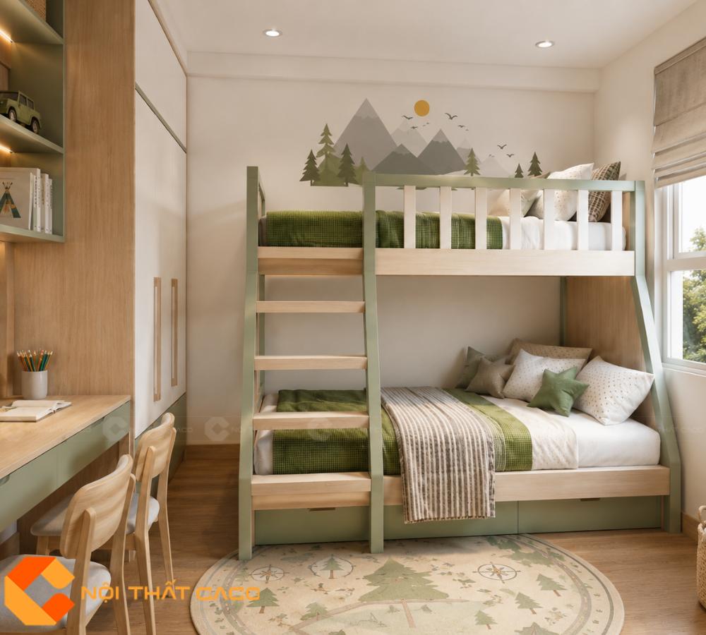 Combo Nội Thất Phòng Ngủ Trẻ Em Hiện Đại - PNTE054