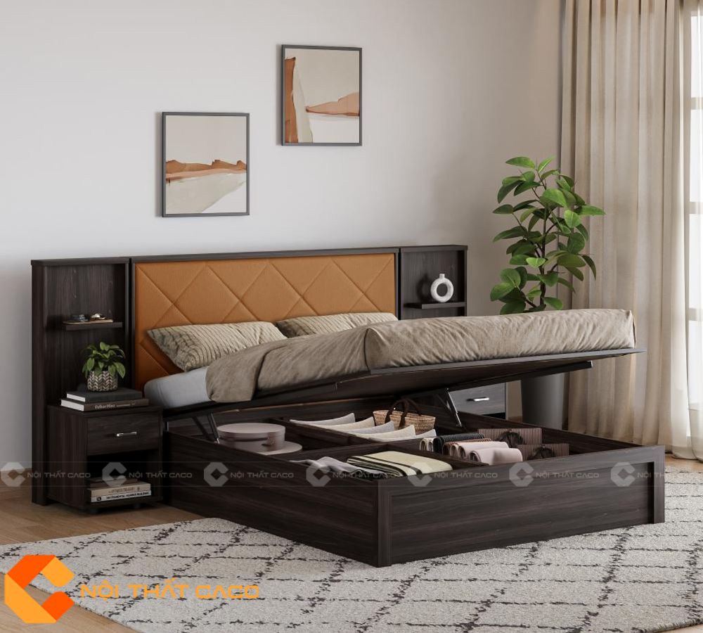 Giường Gỗ Công Nghiệp GN103