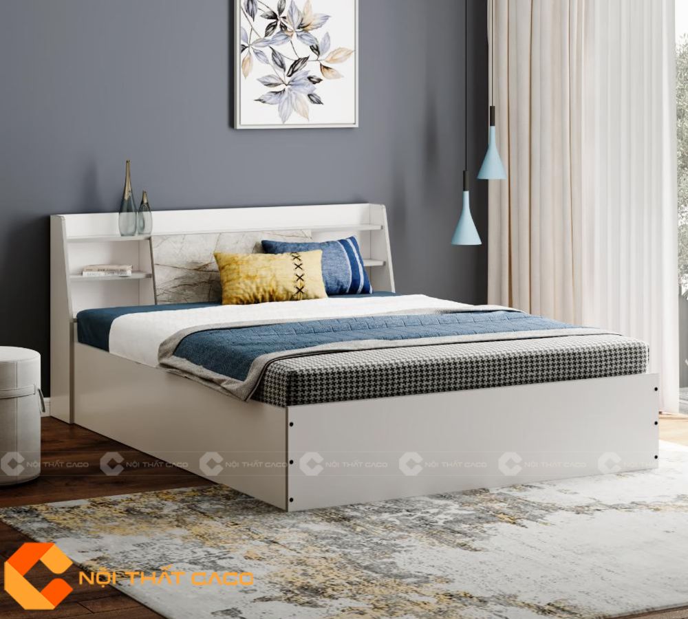 Giường Ngủ Gỗ Công Nghiệp GN101