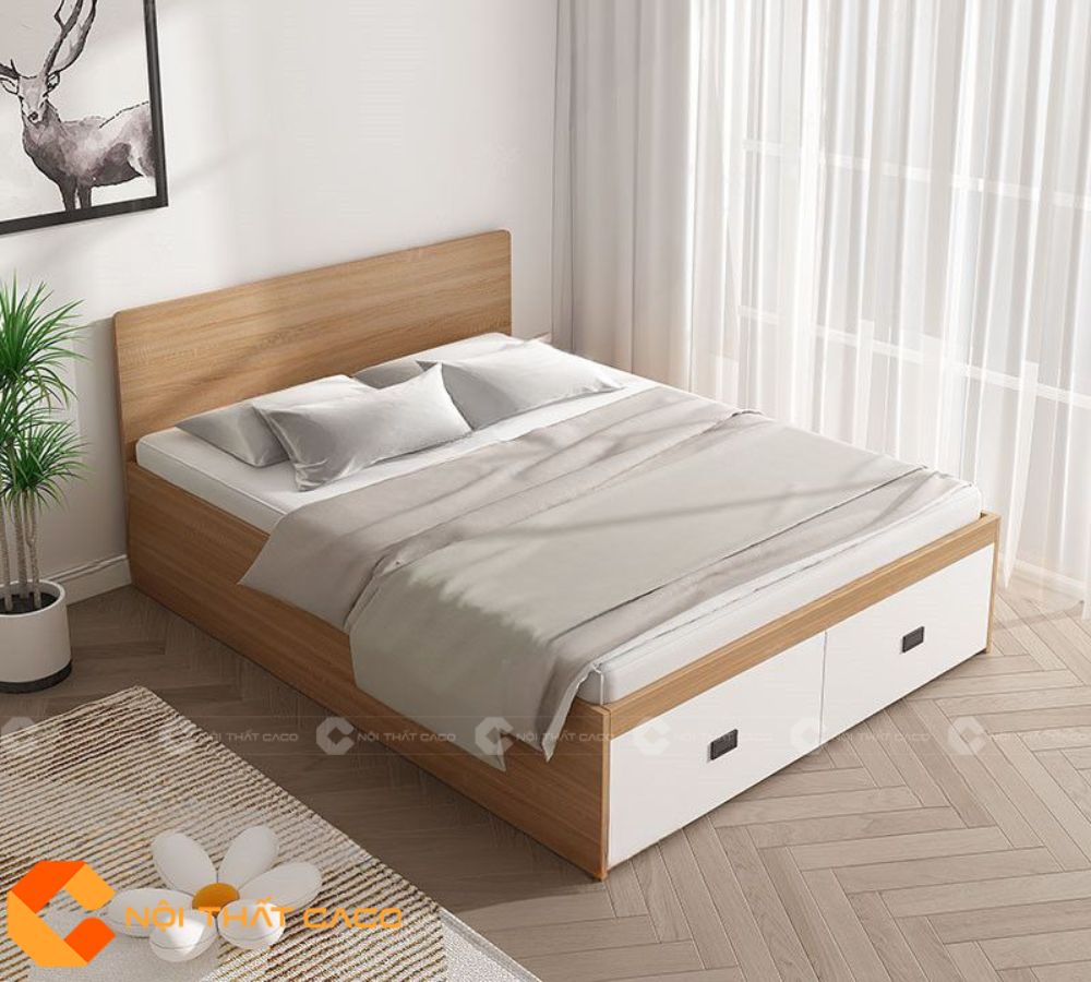 Giường Ngủ Gỗ Công Nghiệp GN113