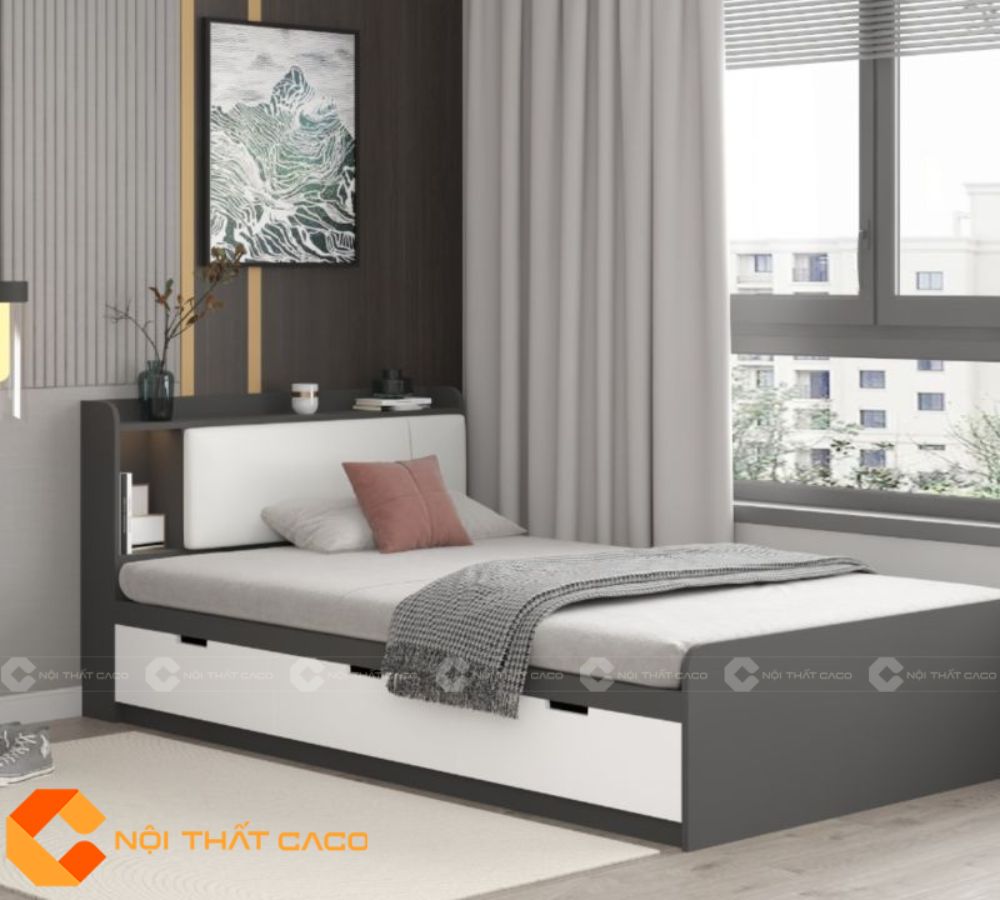 Giường Ngủ Gỗ Công Nghiệp GN114