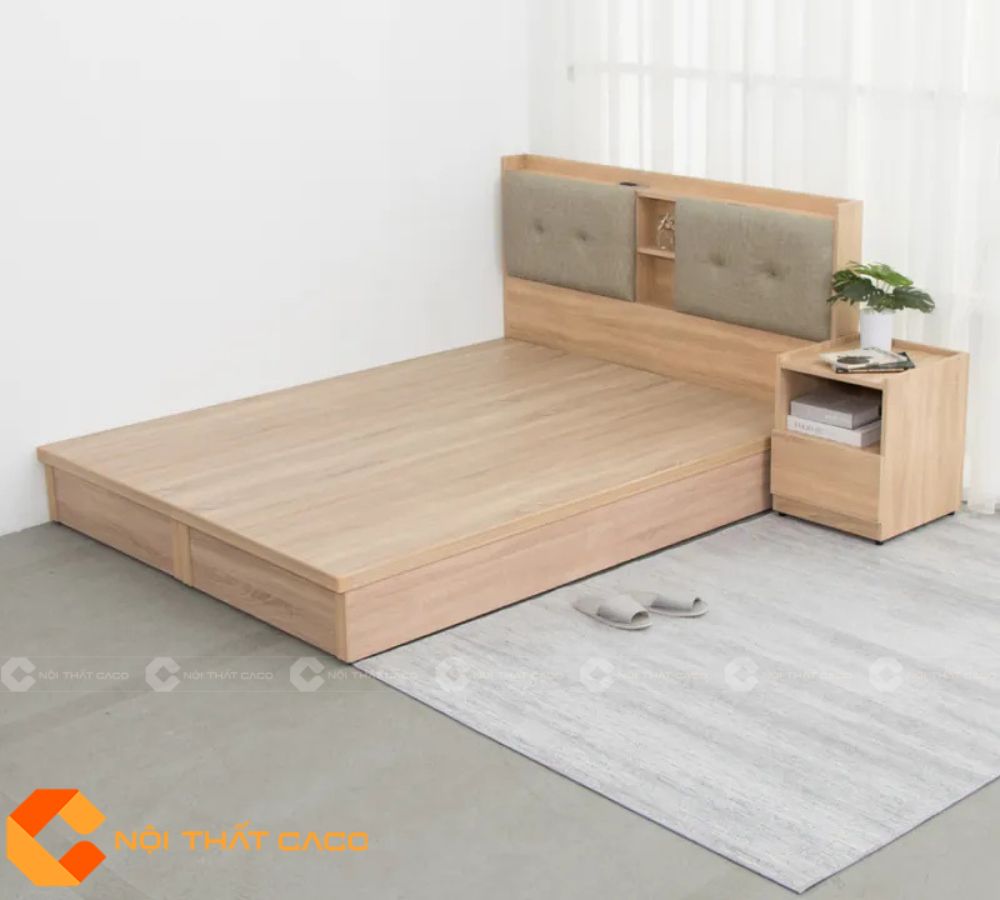 Giường Ngủ Gỗ Công Nghiệp GN115