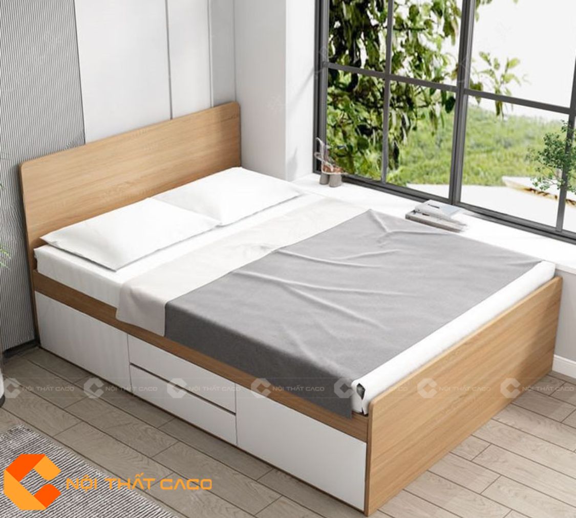 Giường Ngủ Gỗ Công Nghiệp GN116