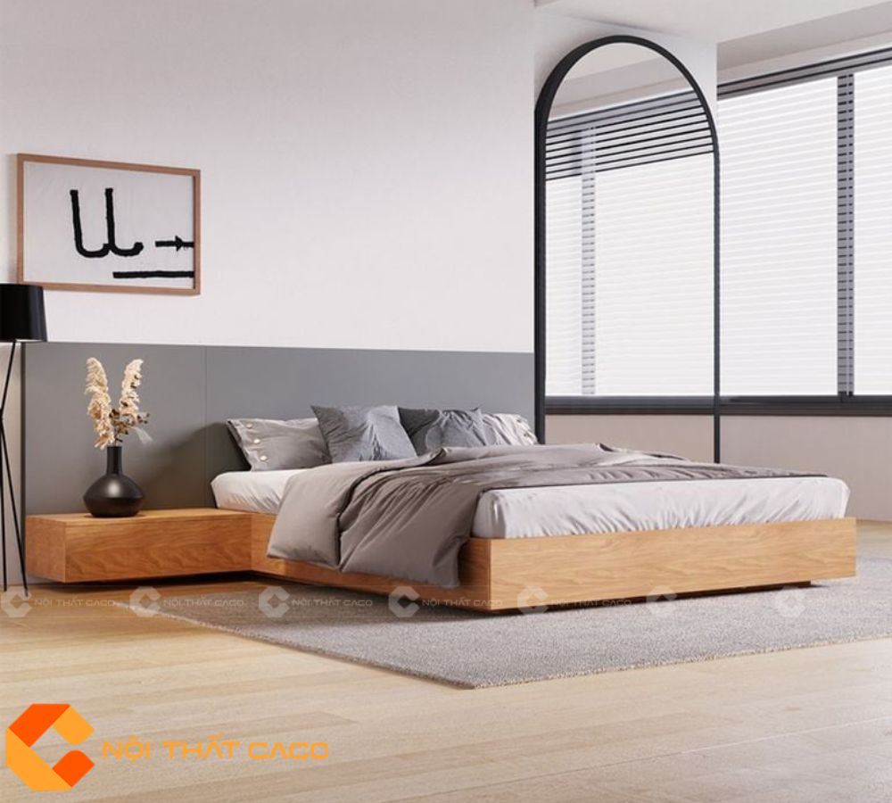 Giường Ngủ Gỗ Công Nghiệp GN127