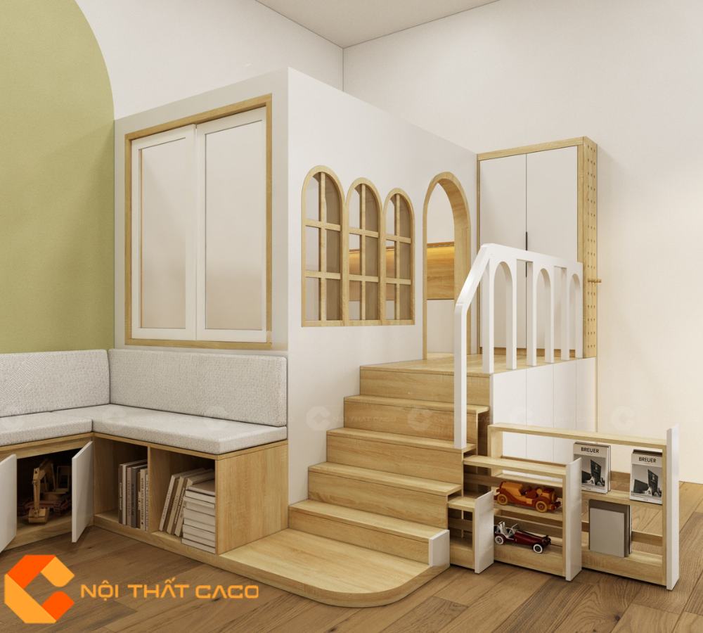 Giường tầng GT061