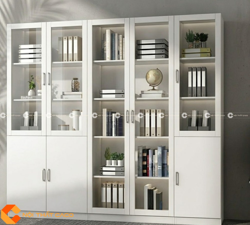 Tủ Hồ Sơ Gỗ Công Nghiệp THS024