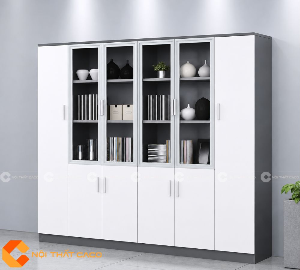 Tủ Hồ Sơ Gỗ Công Nghiệp THS033